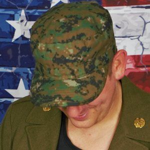Marine Woodland MARPAT Patrol Cap